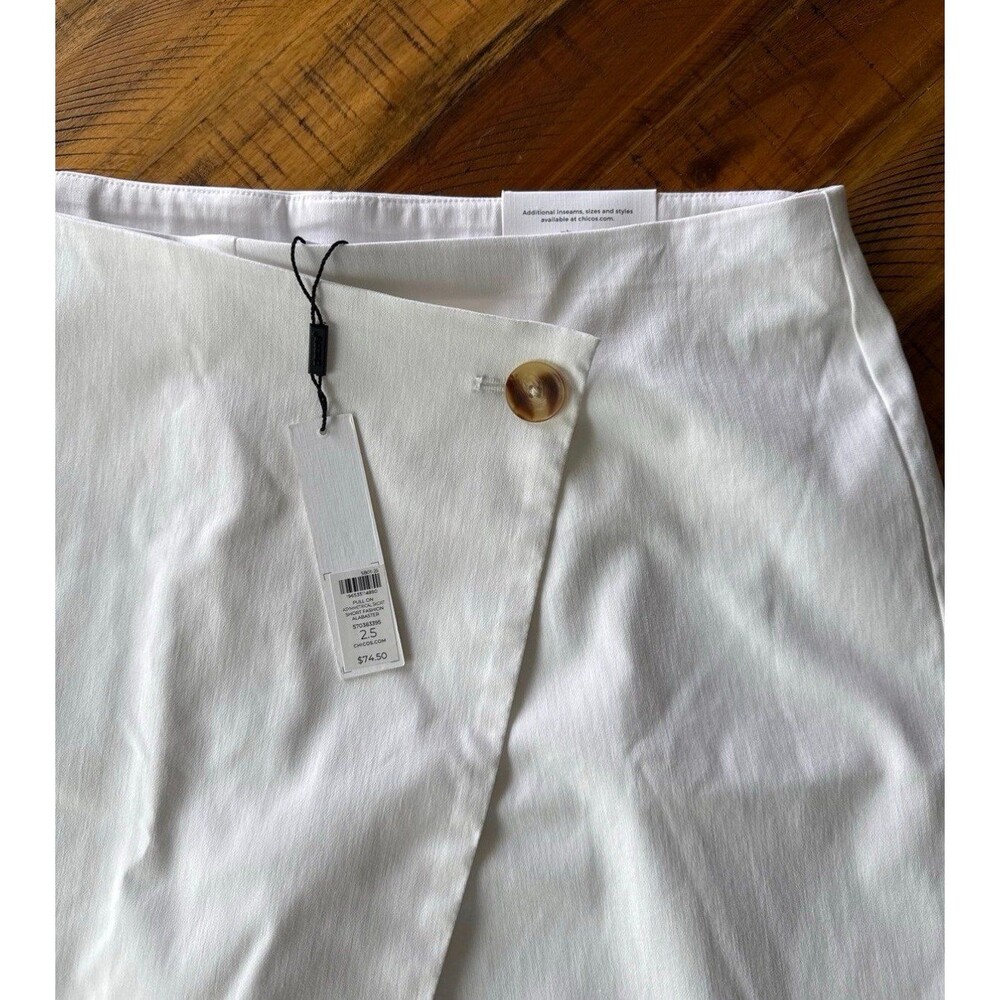 Chico’s tropical button-up shirt + skort bundle - Picture 10 of 12